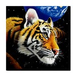 Tiger ceramic wall tile / Tile Coaster / Tile trivet