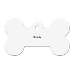 gorilla balloons Dog Tag Bone (Two Sides)