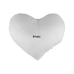 gorilla balloons Standard 16  Premium Heart Shape Cushion 