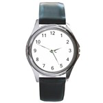 polka dots Flapper Round Metal Watch