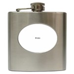 polka dots Flapper Hip Flask (6 oz)