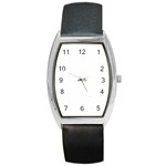 polka dots Flapper Barrel Style Metal Watch