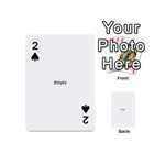 polka dots Flapper Playing Cards 54 (Mini)