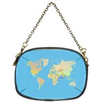 globe Map Chain Purse (Two Sides)