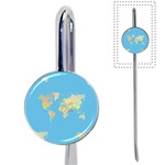 globe Map Book Mark