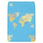 globe Map Removable Flap Cover (S)