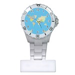 globe Map Nurses Watch