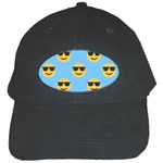 sunglasses Emoji Black Cap