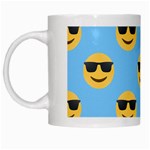 sunglasses Emoji White Mug