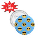 sunglasses Emoji 1.75  Button (10 pack) 