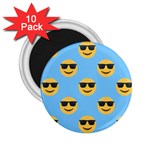 sunglasses Emoji 2.25  Magnet (10 pack)