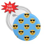 sunglasses Emoji 2.25  Button (100 pack)