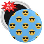 sunglasses Emoji 3  Magnet (100 pack)