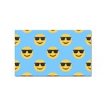 sunglasses Emoji Sticker (Rectangular)