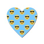 sunglasses Emoji Magnet (Heart)