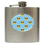 sunglasses Emoji Hip Flask (6 oz)