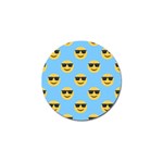 sunglasses Emoji Golf Ball Marker