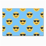 sunglasses Emoji Postcard 4  x 6 