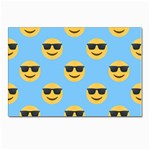 sunglasses Emoji Postcard 5  x 7 