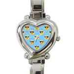 sunglasses Emoji Heart Italian Charm Watch