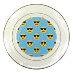 sunglasses Emoji Porcelain Plate