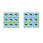 sunglasses Emoji Cufflinks (Square)