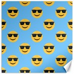 sunglasses Emoji Canvas 12  x 12 