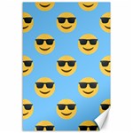 sunglasses Emoji Canvas 12  x 18 