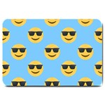 sunglasses Emoji Large Doormat