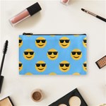 sunglasses Emoji Cosmetic Bag (Small)