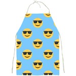 sunglasses Emoji Full Print Apron