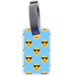 sunglasses Emoji Luggage Tag (two sides)