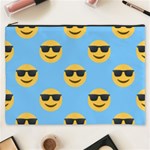 sunglasses Emoji Cosmetic Bag (XXXL)