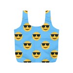 sunglasses Emoji Full Print Recycle Bag (S)