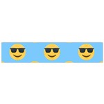 sunglasses Emoji Flano Scarf (Small)