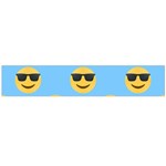 sunglasses Emoji Flano Scarf (Large)