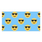 sunglasses Emoji Satin Shawl