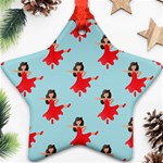 salsa flamenco Emoji Ornament (Star)