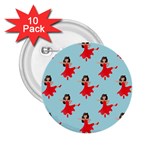 salsa flamenco Emoji 2.25  Button (10 pack)