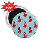 salsa flamenco Emoji 2.25  Magnet (10 pack)