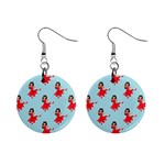 salsa flamenco Emoji 1  Button Earrings