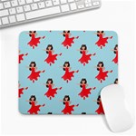 salsa flamenco Emoji Large Mousepad