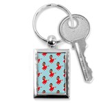 salsa flamenco Emoji Key Chain (Rectangle)