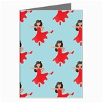 salsa flamenco Emoji Greeting Card