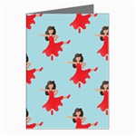 salsa flamenco Emoji Greeting Cards (Pkg of 8)