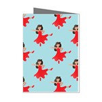 salsa flamenco Emoji Mini Greeting Cards (Pkg of 8)