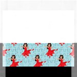 salsa flamenco Emoji Jigsaw Puzzle (Rectangular)