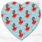 salsa flamenco Emoji Jigsaw Puzzle (Heart)