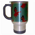 salsa flamenco Emoji Travel Mug (Silver Gray)