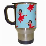 salsa flamenco Emoji Travel Mug (White)